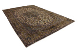 Kashan Персийски връзван килим 424x290 - Снимка 1