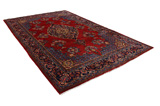Kerman Персийски връзван килим 379x235 - Снимка 1
