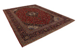 Kashan Персийски връзван килим 391x296 - Снимка 1