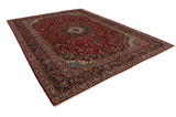 Kashan Персийски връзван килим 403x294 - Снимка 1