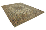 Kashan Персийски връзван килим 393x295 - Снимка 1