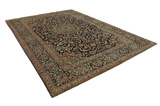 Kashan Персийски връзван килим 412x292 - Снимка 1
