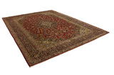 Kashan Персийски връзван килим 401x301 - Снимка 1