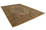 Kashan Персийски връзван килим 418x295 - Снимка 1
