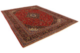 Kashan Персийски връзван килим 396x292 - Снимка 1