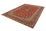 Kashan Персийски връзван килим 345x248 - Снимка 2