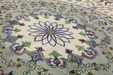Isfahan Персийски връзван килим 390x303 - Снимка 10