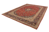 Kashan Персийски връзван килим 395x291 - Снимка 2
