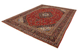 Kashan Персийски връзван килим 388x290 - Снимка 2