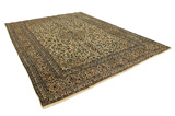 Kashan Персийски връзван килим 394x298 - Снимка 1