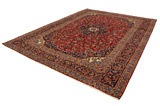 Kashan Персийски връзван килим 400x295 - Снимка 2