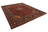 Kashan Персийски връзван килим 392x302 - Снимка 1
