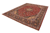 Kashan Персийски връзван килим 392x302 - Снимка 2