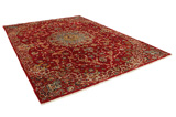 Isfahan Персийски връзван килим 406x288 - Снимка 1