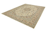 Kashan Персийски връзван килим 402x298 - Снимка 2