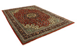 Qum Персийски връзван килим 358x251 - Снимка 1