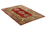 Kerman - Lavar Персийски връзван килим 195x132 - Снимка 1