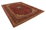 Kashan Персийски връзван килим 407x301 - Снимка 1