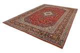 Kashan Персийски връзван килим 403x298 - Снимка 2