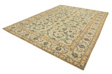 Tabriz Персийски връзван килим 412x307 - Снимка 2
