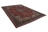 Isfahan Персийски връзван килим 382x260 - Снимка 1