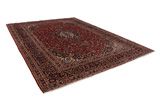 Kashan Персийски връзван килим 400x297 - Снимка 1