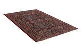 Kashan - old Персийски връзван килим 210x134 - Снимка 1