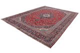 Kashan Персийски връзван килим 398x300 - Снимка 2