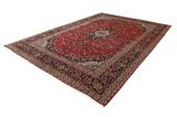 Kashan Персийски връзван килим 410x292 - Снимка 2