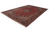 Kashan Персийски връзван килим 407x290 - Снимка 2