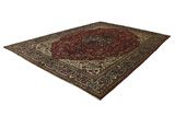Tabriz Персийски връзван килим 410x300 - Снимка 2