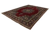 Tabriz Персийски връзван килим 400x300 - Снимка 2
