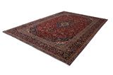 Kashan Персийски връзван килим 388x272 - Снимка 2