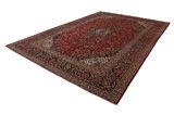 Kashan Персийски връзван килим 420x296 - Снимка 2