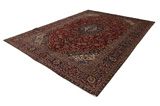 Kashan Персийски връзван килим 390x292 - Снимка 2
