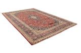 Kashan Персийски връзван килим 380x250 - Снимка 1