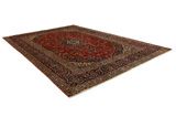Kashan Персийски връзван килим 345x237 - Снимка 1