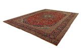 Kashan Персийски връзван килим 408x290 - Снимка 2
