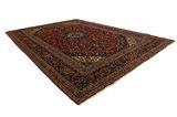 Kashan Персийски връзван килим 416x300 - Снимка 1