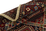 Qashqai - Yalameh Персийски връзван килим 194x149 - Снимка 5