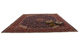 Kashan Персийски връзван килим 406x322 - Снимка 8