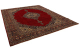 Kashan Персийски връзван килим 394x306 - Снимка 1