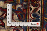 Kashan Персийски връзван килим 394x306 - Снимка 4