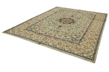Kashan Персийски връзван килим 400x296 - Снимка 2