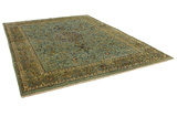 Kashan Персийски връзван килим 378x291 - Снимка 1