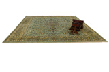 Kashan Персийски връзван килим 378x291 - Снимка 13