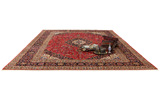 Kashan Персийски връзван килим 396x290 - Снимка 13