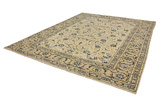 Kashan Персийски връзван килим 383x290 - Снимка 2