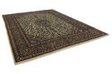 Kashan Персийски връзван килим 389x293 - Снимка 1
