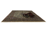Kashan Персийски връзван килим 389x293 - Снимка 13